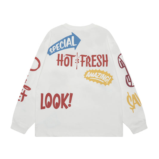 Vivienne Westwood Graffiti-Style Casual Sweatshirt