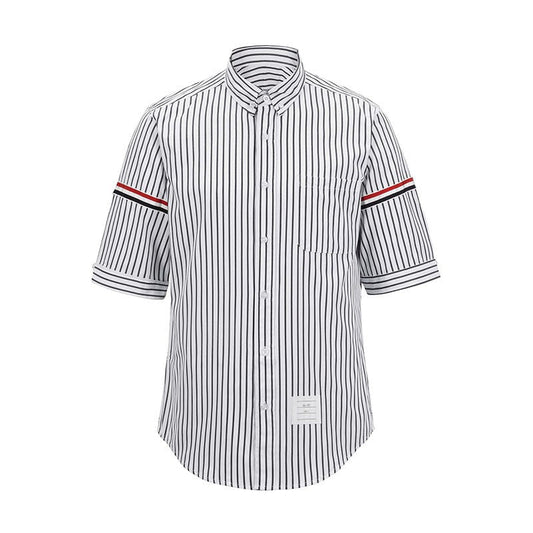 Unisex Pocket Webbing Short Sleeve Shirt(复制) THOM TREND