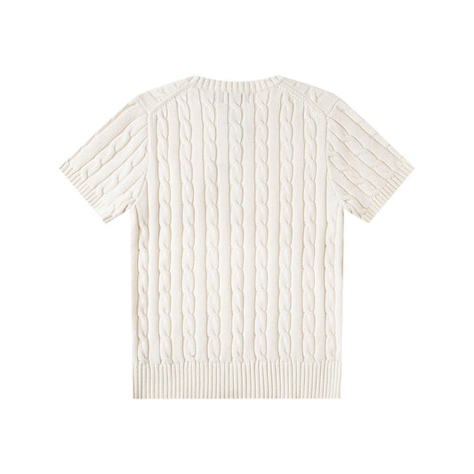 Ralph Lauren Women‘s Cable Knit T-shirt