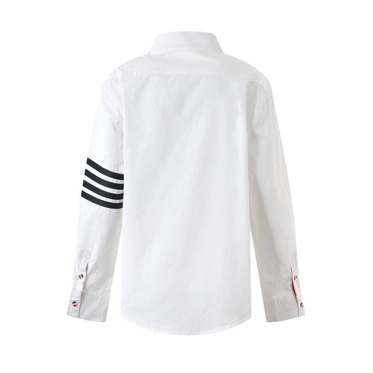 Thom Browne 2025SS Women's Loose-Fitting Shirt