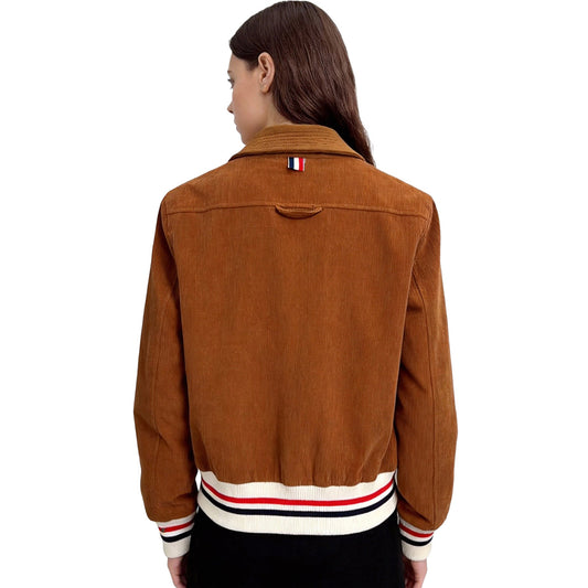 Thom Browne 2026SS Women's Baseball Coat | Varsity Bomber Jacket