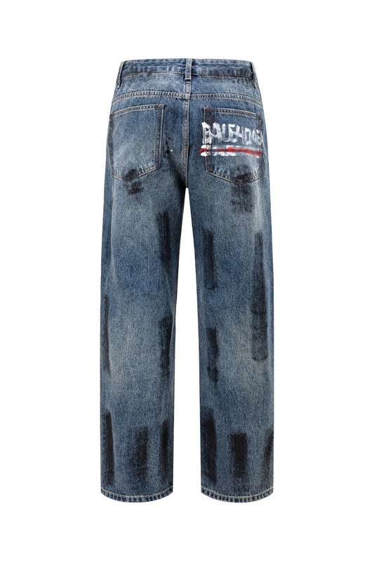 Balenciaga 2026SS New Letter LOGO Jeans