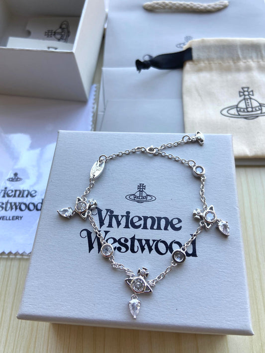 Vivienne Westwood Rhinestone Bracelet