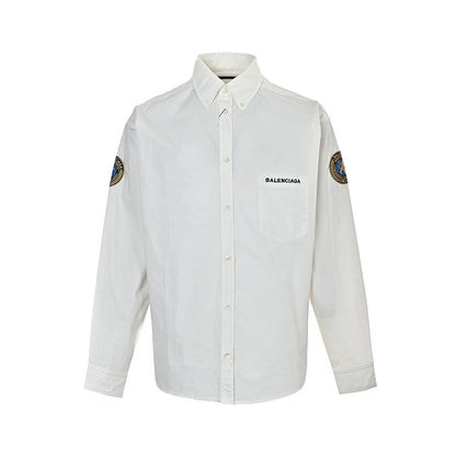 Balenciaga Embellished Cotton Shirt