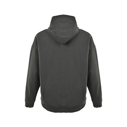 Balenciaga Logo Print Cotton Hoodie