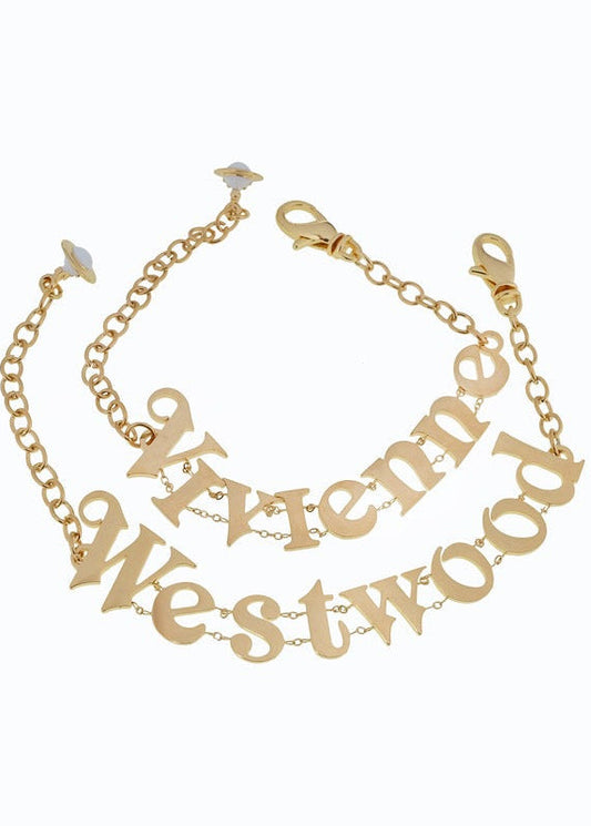 Vivienne Westwood Initial Bracelet