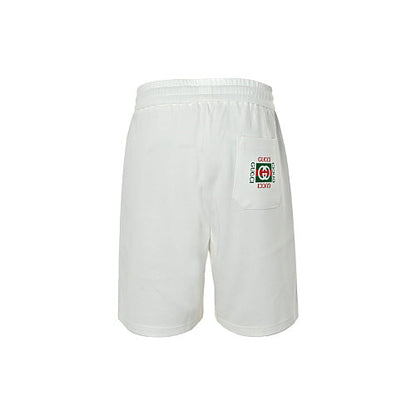 Gucci Crest Embroidered Shorts