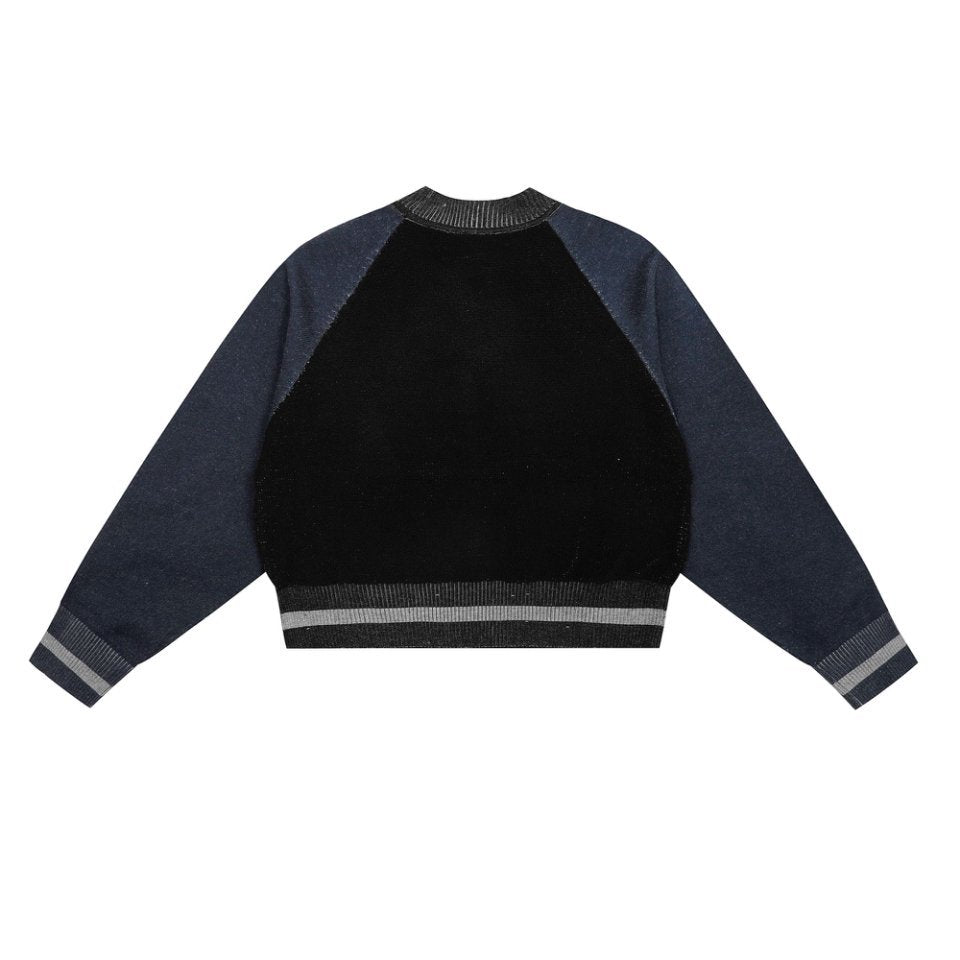Vivienne Westwood Color-block Cotton-Wool Sweater