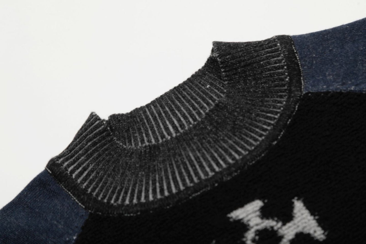 Vivienne Westwood Color-block Cotton-Wool Sweater