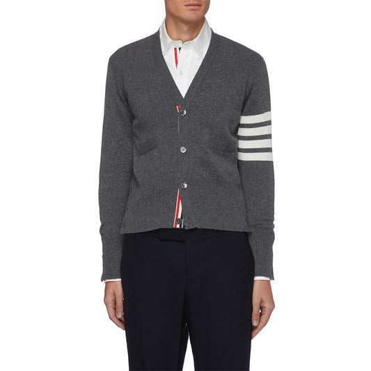 Thom Browne Chunky Knit Sweater Jacket