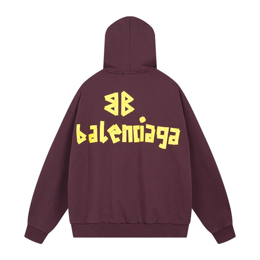 Balenciaga Print LOGO Hoodie