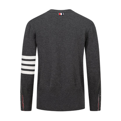 Thom Browne Chunky Knit Sweater Jacket