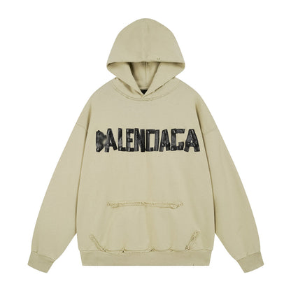 Balenciaga Print LOGO Hoodie