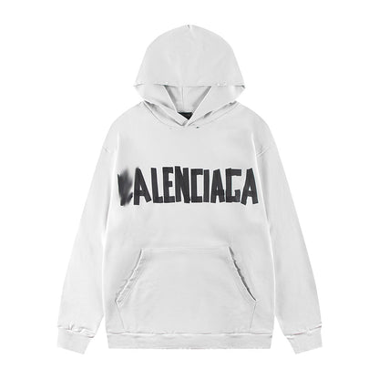 Balenciaga Print LOGO Hoodie