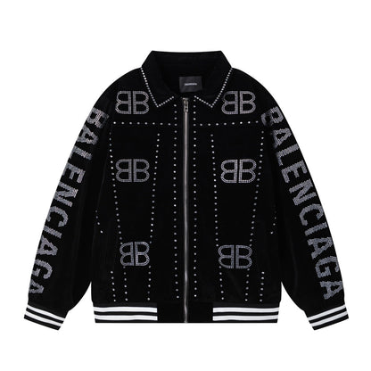 Balenciaga  Men's Baseball Jacket