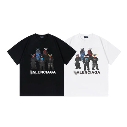 Balenciaga Fashion Distressed T-shirt