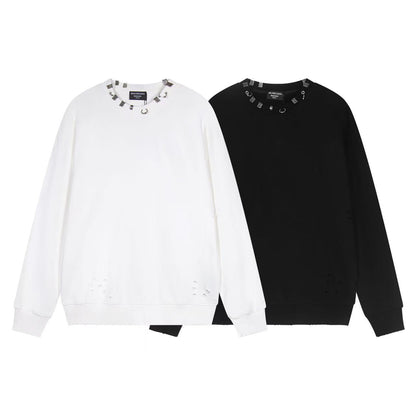 Balenciaga Couples Crew Neck Hoodie