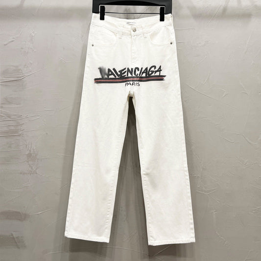 Balenciaga New Man White Jeans