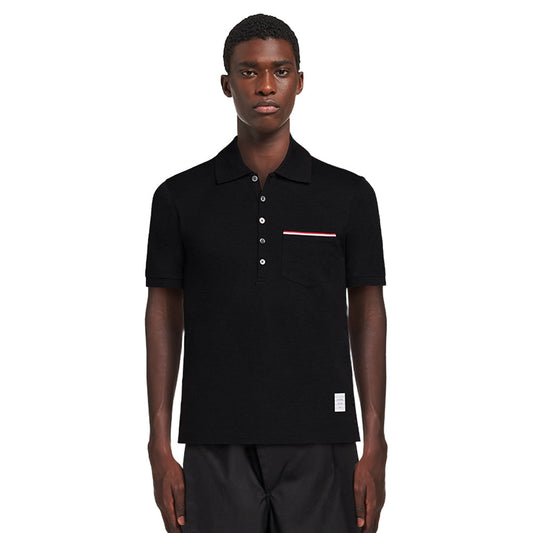 Thom Browne Men's Classic Polo Shirt