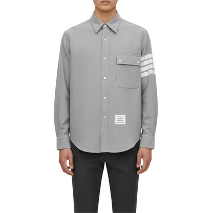 Thom Browne Spring Summer Men's Thick Cotton Shirt