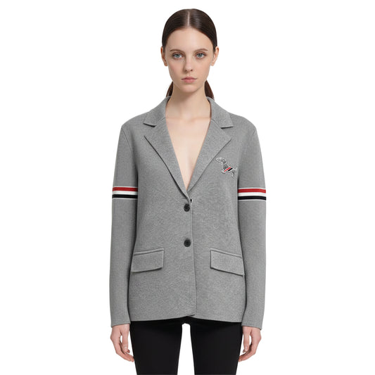 Thom Browne Women's Classic Blue Coat