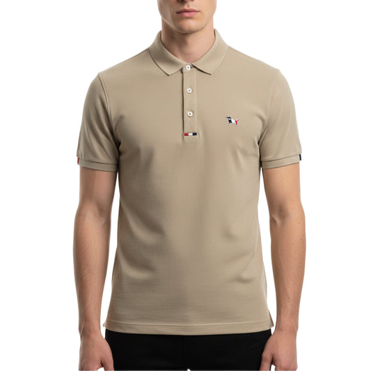 Thom Browne Unisex Cotton Polo T-Shirt