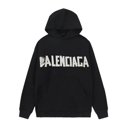 Balenciaga Couples Distressed Hoodie