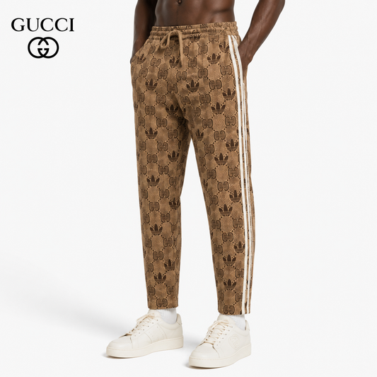 Gucci Comfort-Waist Straight-Leg Pants