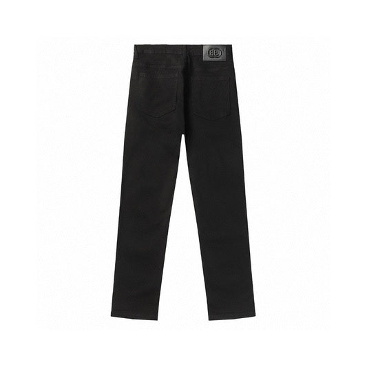 Balenciaga New Black Distressed Jeans