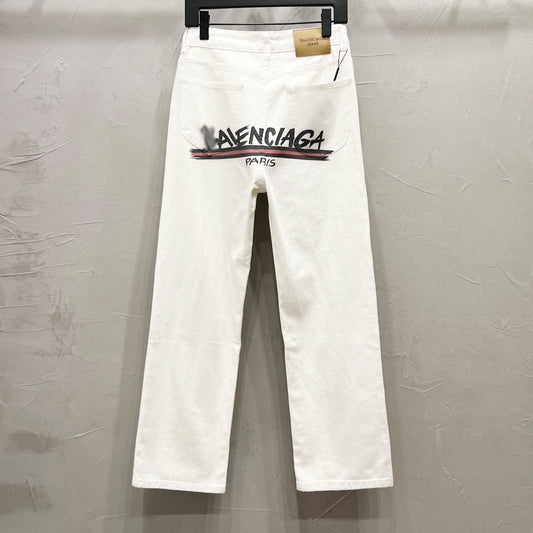 Balenciaga New Man White Jeans