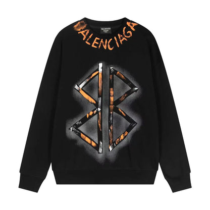Balenciaga LOGO Crew Neck Hoodie