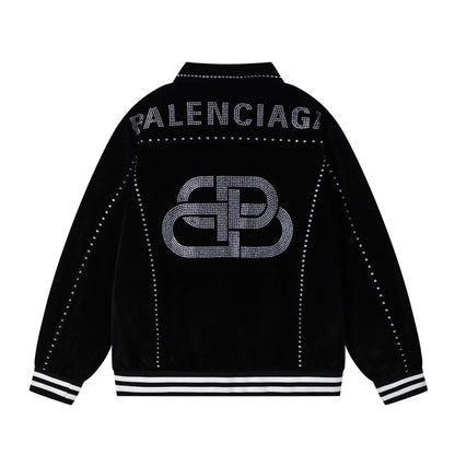 Balenciaga  Men's Baseball Jacket