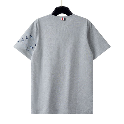 Classic 4-Bar Cotton T-Shirt
