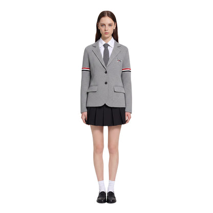 Thom Browne Women's Classic Blue Coat