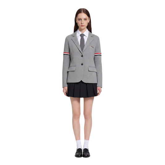 Thom Browne Women's Classic Blue Coat