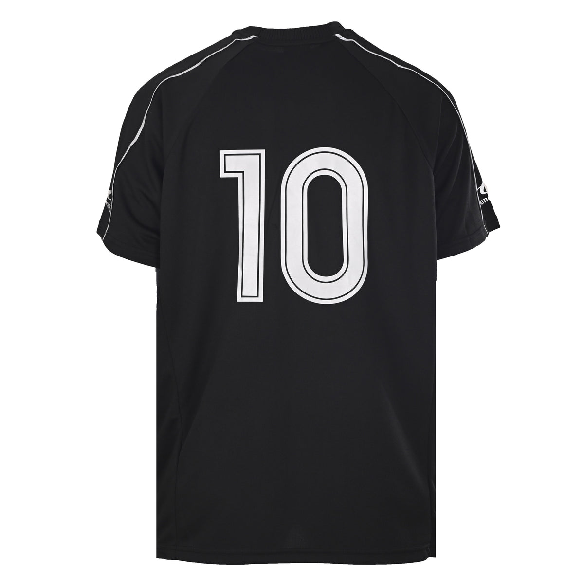 Balenciaga Soccer Jersey Crest T-Shirt in Black & Blue