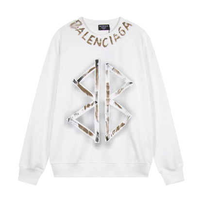 Balenciaga LOGO Crew Neck Hoodie