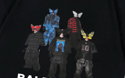 Balenciaga Fashion Distressed T-shirt
