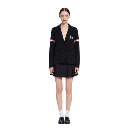 Thom Browne Women's Classic Blue Coat