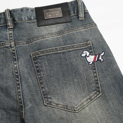 Embroidery Jeans THOM TREND