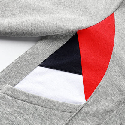 Men's Classic Four-Stripe Hoodie