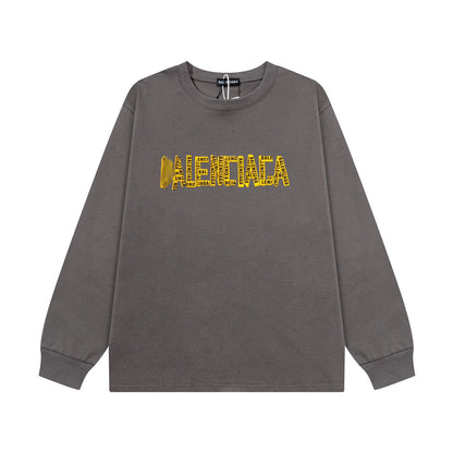 Balenciaga Couples Print Sweatshirt