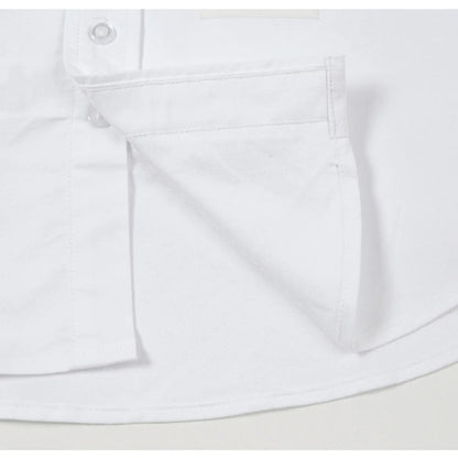Thom Browne Spring Summer Men's Embroidered Cotton Shirt