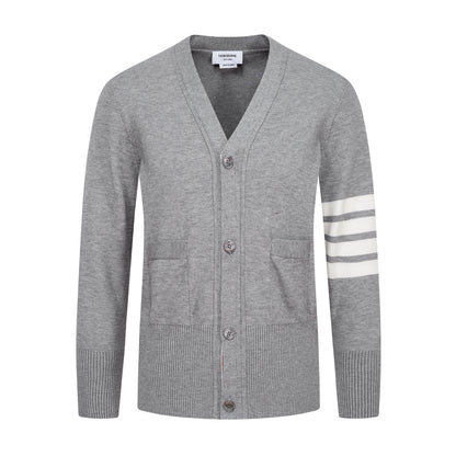 Thom Browne Chunky Knit Sweater Jacket