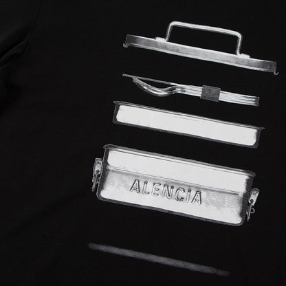 Balenciaga Printed Couples' Style T-shirt