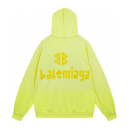 Balenciaga Print LOGO Hoodie
