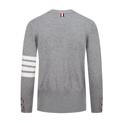 Thom Browne Chunky Knit Sweater Jacket