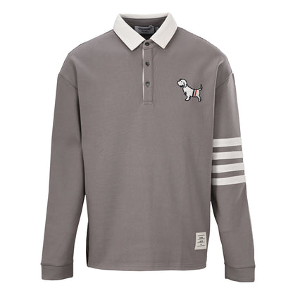 2026 Spring Summer Four-Bar Stripe Hoodie