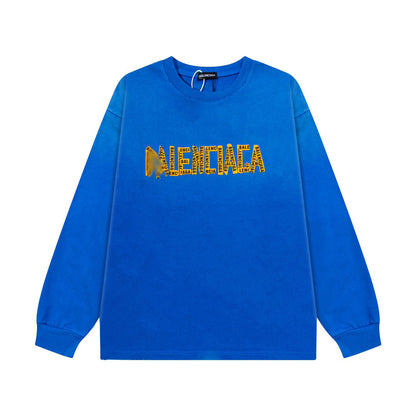 Balenciaga Couples Print Sweatshirt