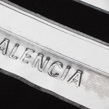 Balenciaga Printed Couples' Style T-shirt